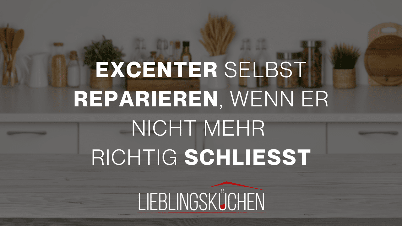 Küchenstudio Ein Bild einer Küche mit einem Zitat mit der Aufschrift „Excenter Selt Repair“.