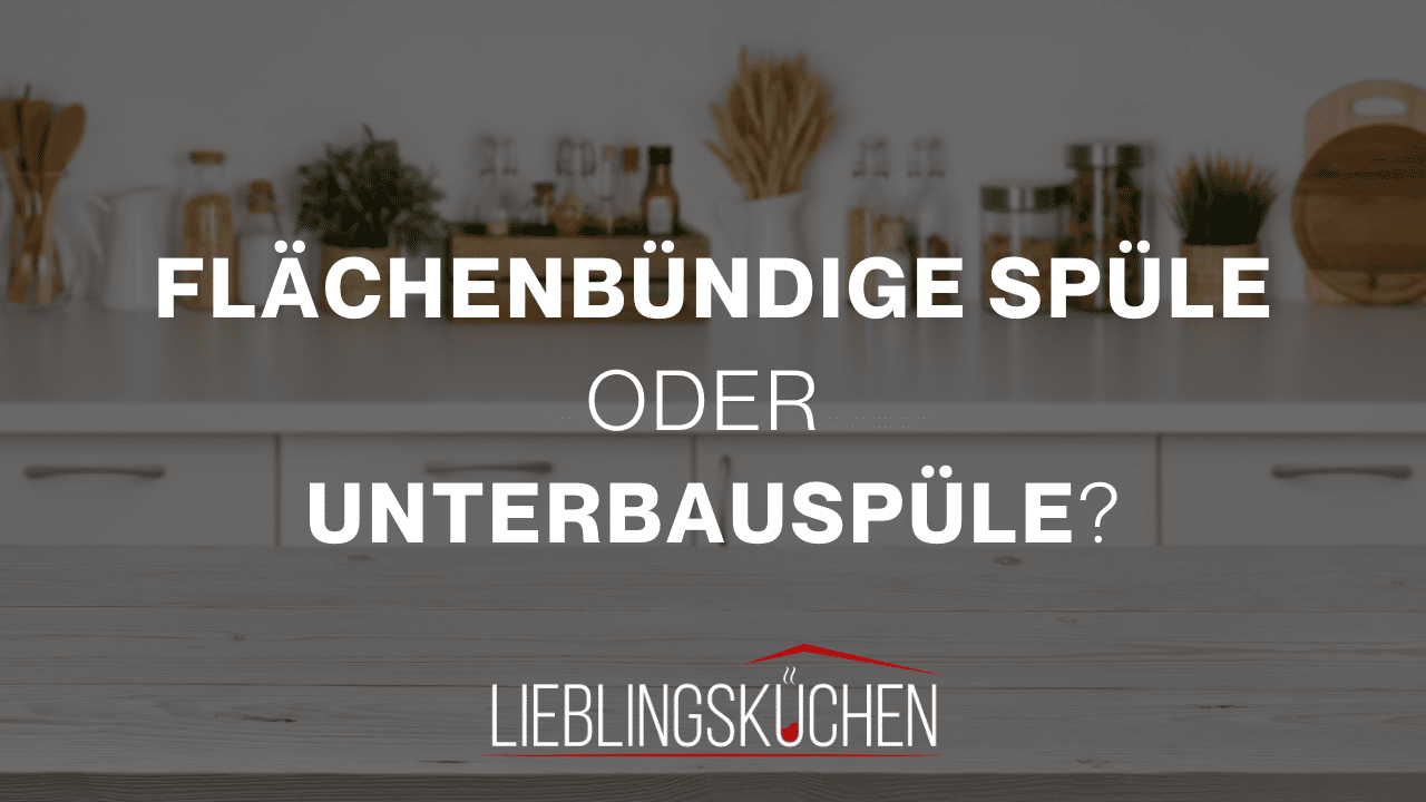 Küchenstudio Eine Küche mit den Worten flachbundige splue oder abbau?.