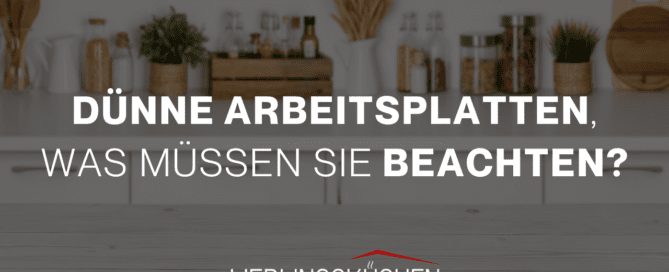 Küchenstudio Eine Küche mit den Worten dunne abstraktplatten was muse sie beachchen?.