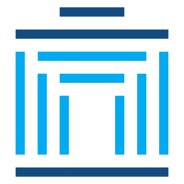 Küchenstudio Blaue und schwarze geometrische Linien bilden ein symmetrisches, abstraktes rechteckiges Muster auf schwarzem Hintergrund. Küchenstudio Blaue und schwarze geometrische Linien bilden ein symmetrisches, abstraktes rechteckiges Muster auf schwarzem Hintergrund.